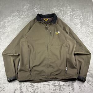 Mountain Hard Wear Casual Work Wear Full Zip Athletic Outdoor Jacket Mens 2XL